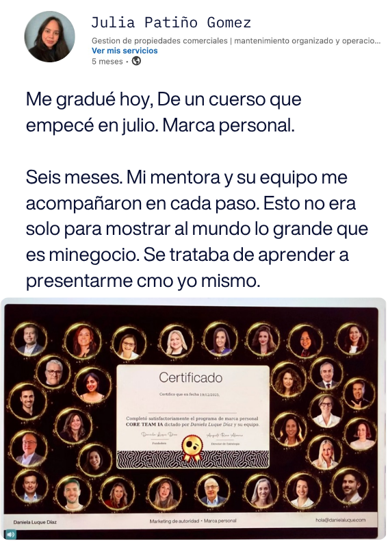 Testimonio de Julia Patiño Gomez